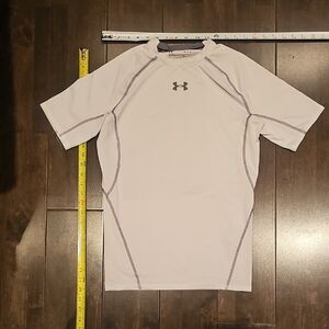 Under Armour Boy's White Tee